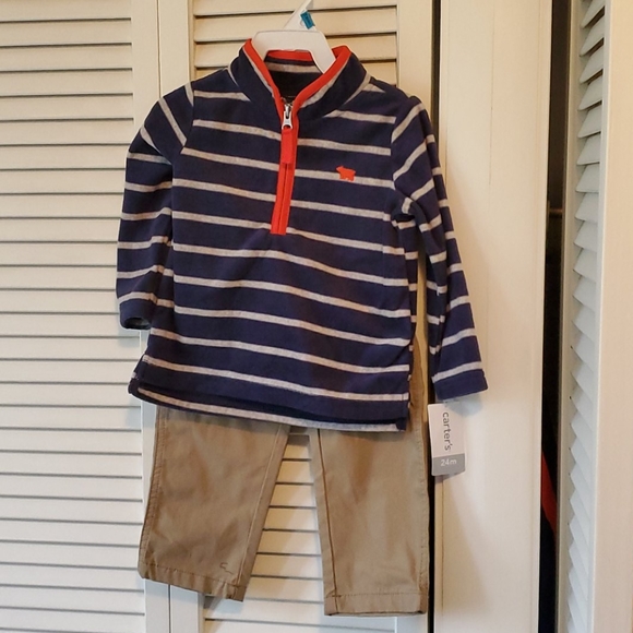 Nwt Carter's 2 pc set size 24 months - Picture 1 of 4